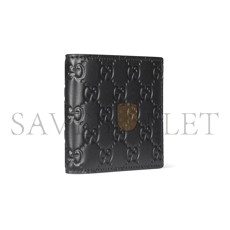 Gvc*1 gg emblem bi-fold wallet ‎850175 (11*9cm)